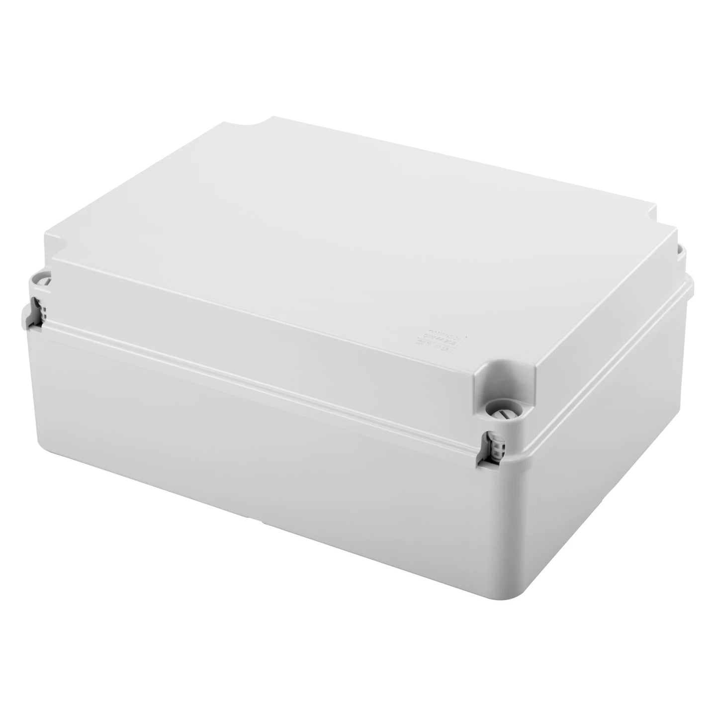 Plain Plastic Junction Box undrilled IP56, 316x236x128 mm