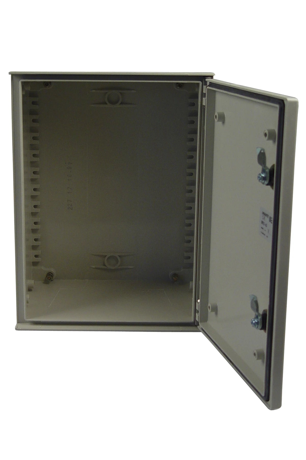 Polyester enclosure 300x250x140 mm with door IP66