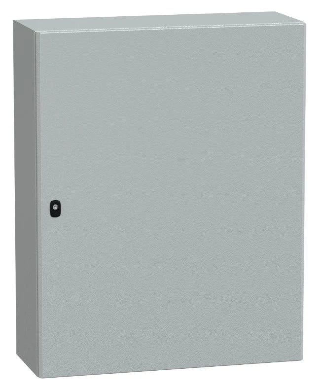 Sheet steel cabinet 1000x800x300 mm with door IP66 incl. chassis plate