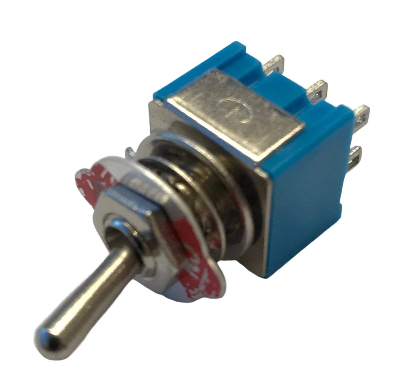 Switch tumbler M-6 2-pole on/on 250V 3A - 125V 6A, mini type