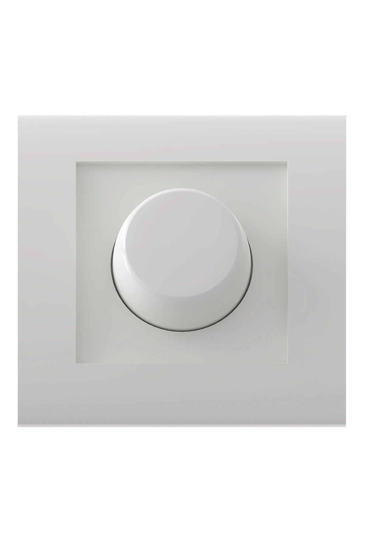 Single white cover with knob for Calex RC Dimmer flush mounting 230V (LED 70W) - (GLS 150W) 176372