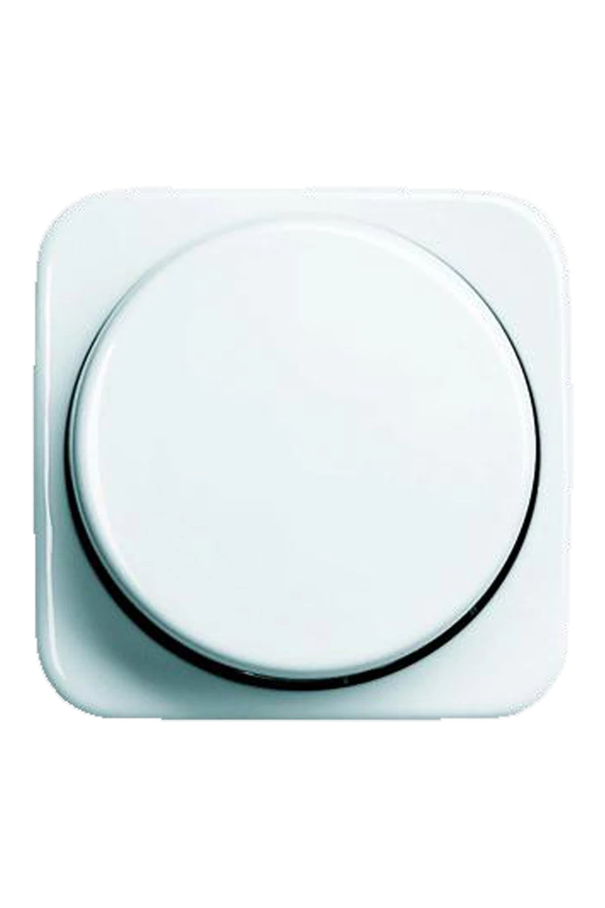 Busch-Jaeger dimmer insert plate + knob white, type 2115-214