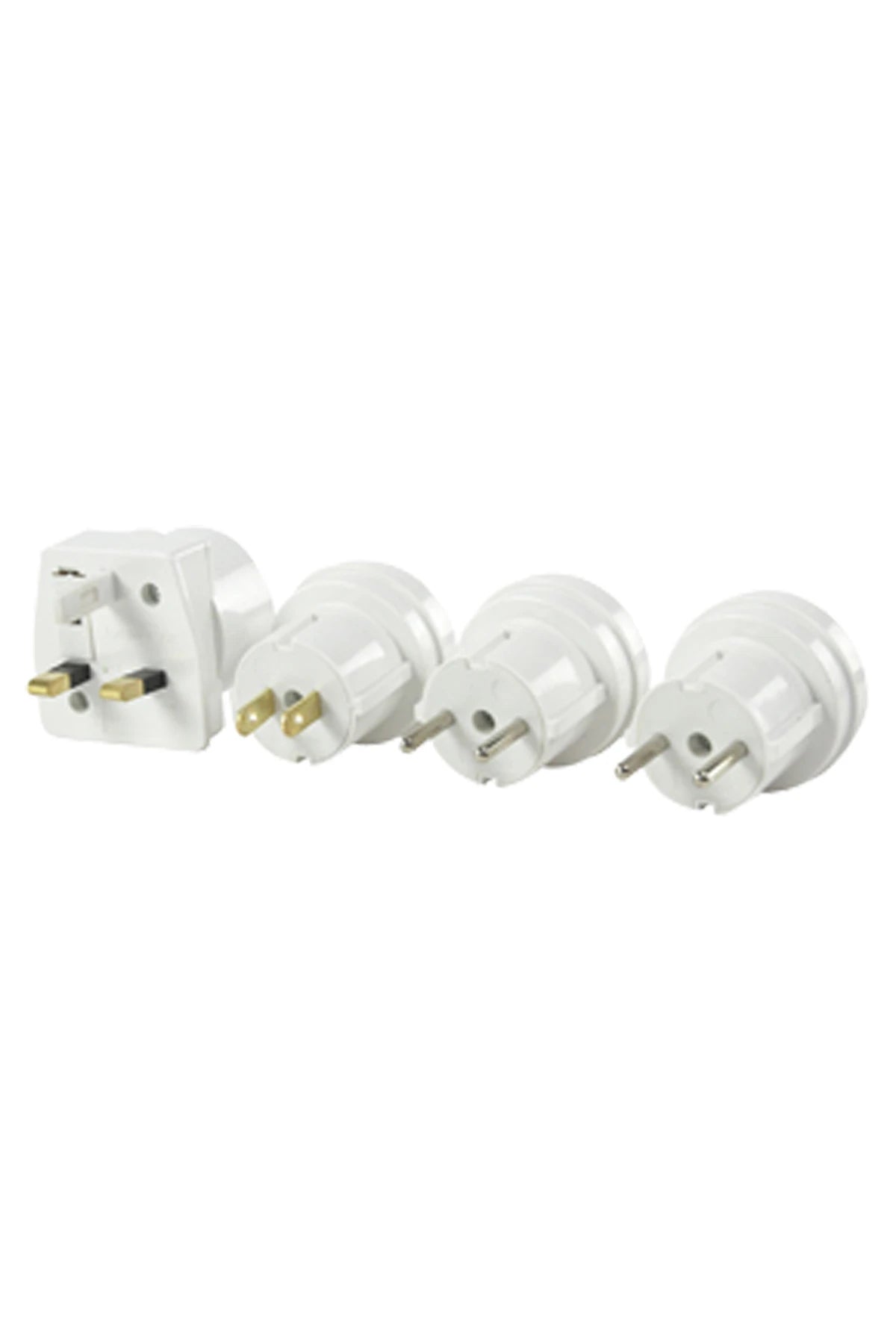 Adaptor-plug traveling set of 4 pcs