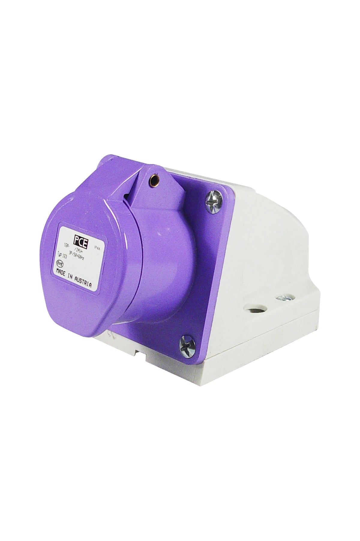 CEE Receptacle 24V 16A 2P, IP44
