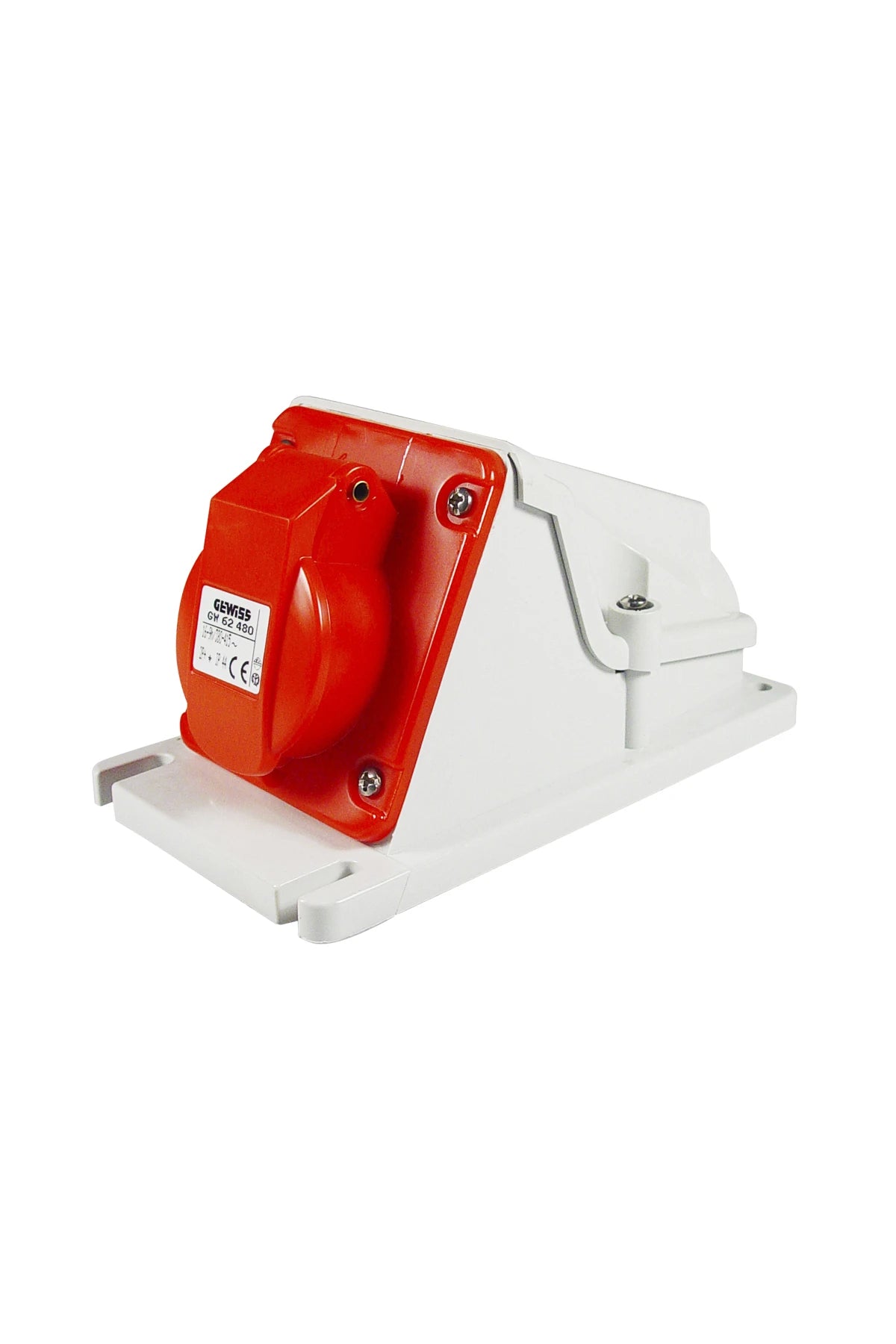 CEE Receptacle 380/415V 16A 2P+earth 9H, IP44