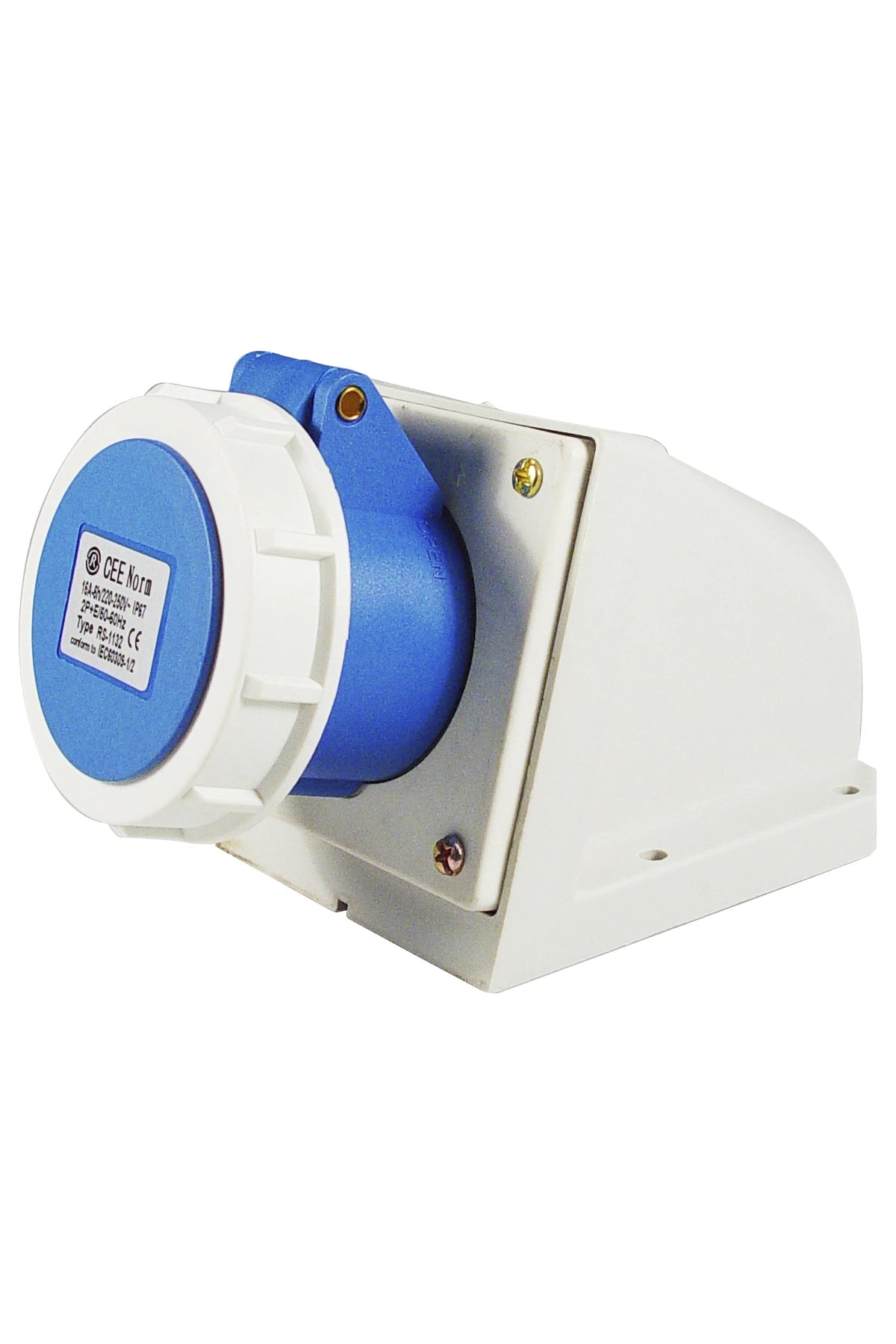 792734 | NE-102734 - CEE Receptacle 220V 16A 2P+earth 6H, IP67