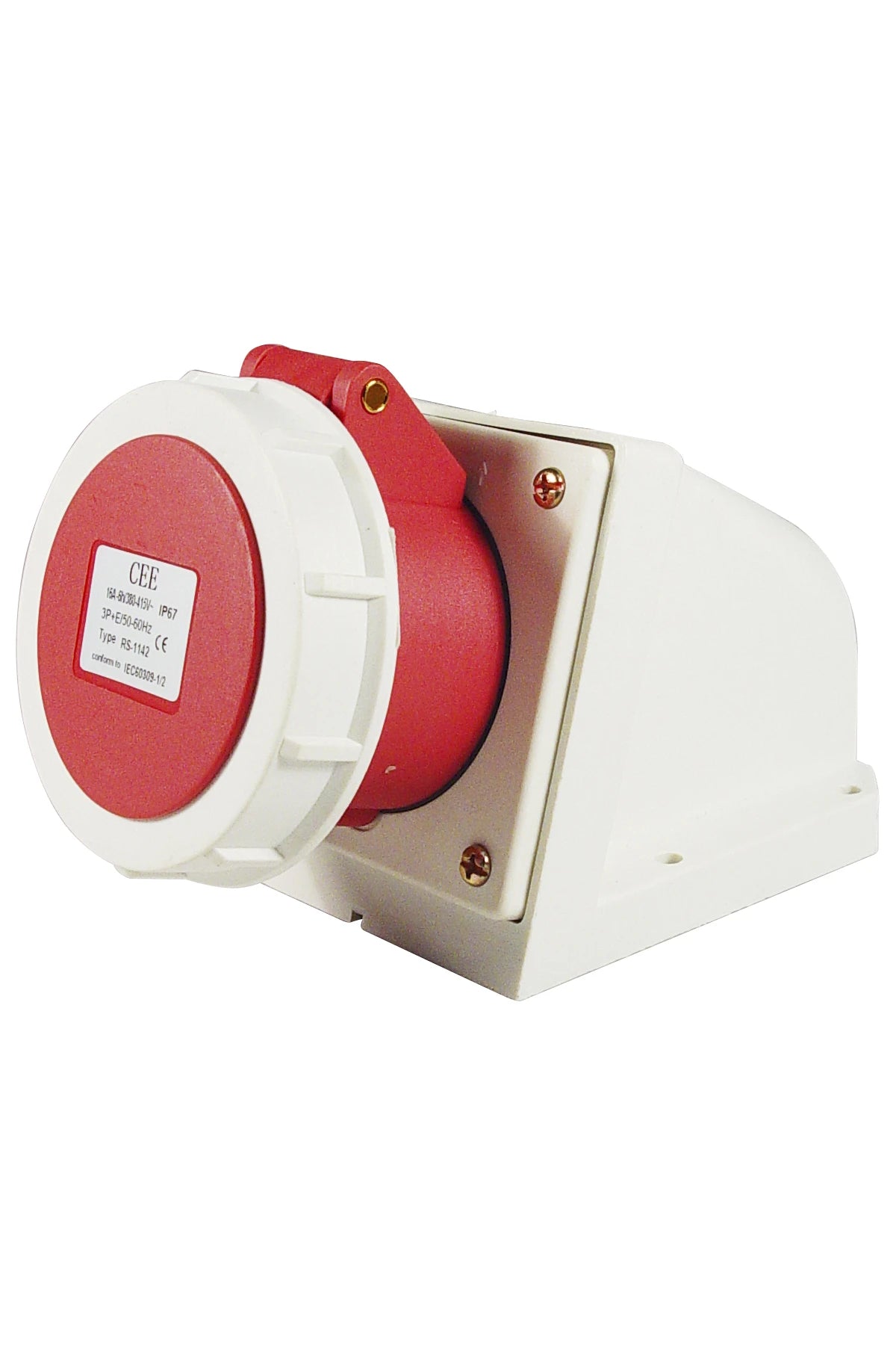 792741 | NE-102741 - CEE Receptacle 380/415V 16A 3P+earth 6H, IP67