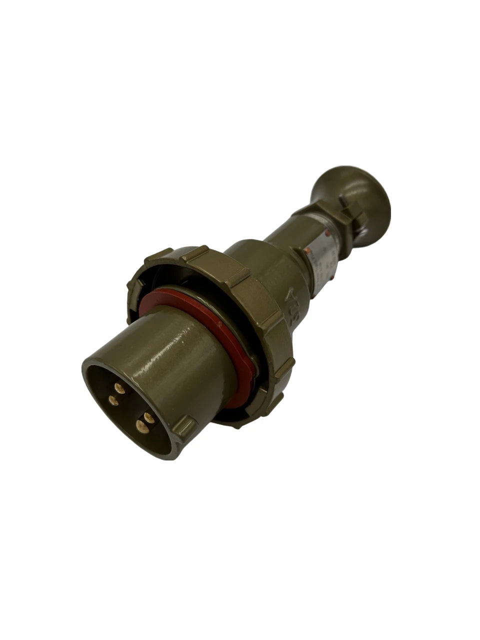 Brass CEE Container Male Plug 380/440V 32A 3P+earth 3H, IP56