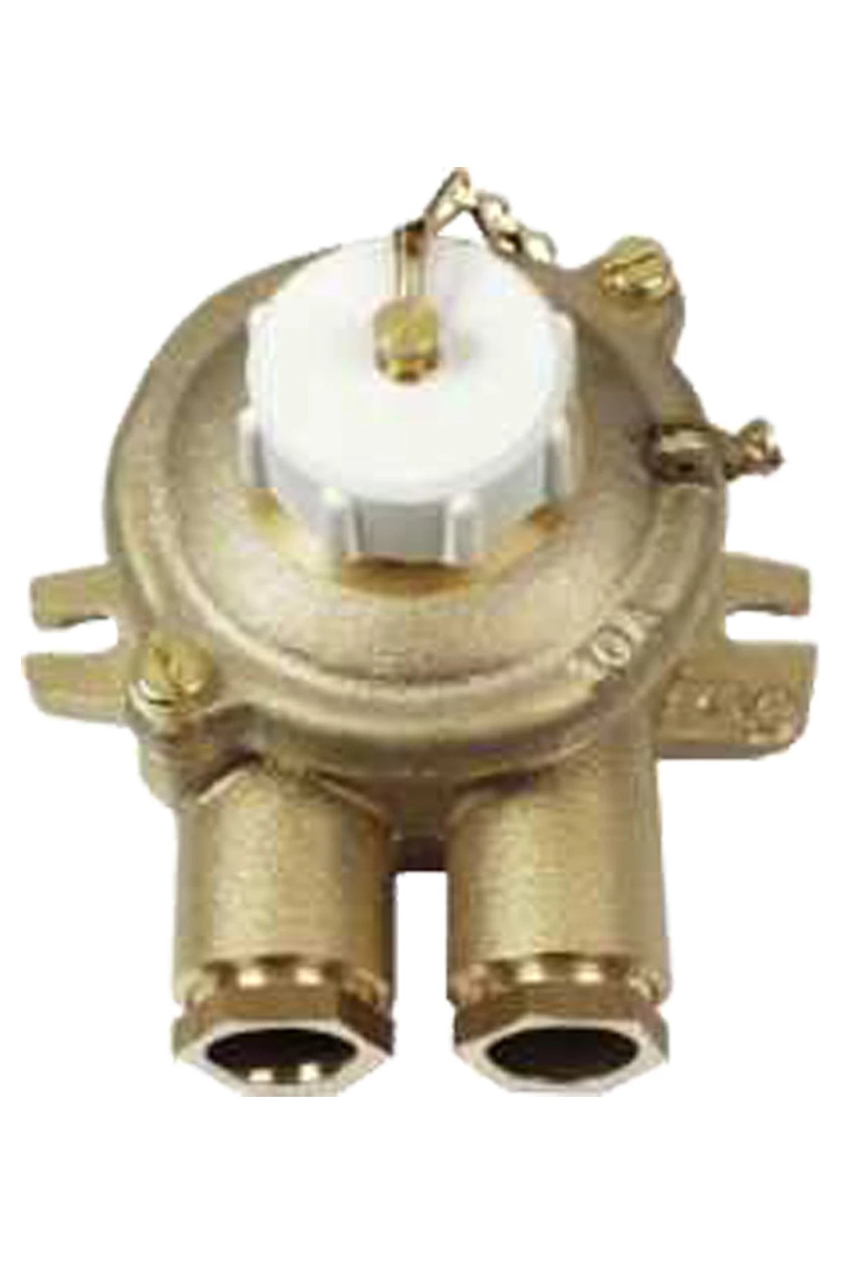 Concentric Socket cast brass 0=, straight-type
