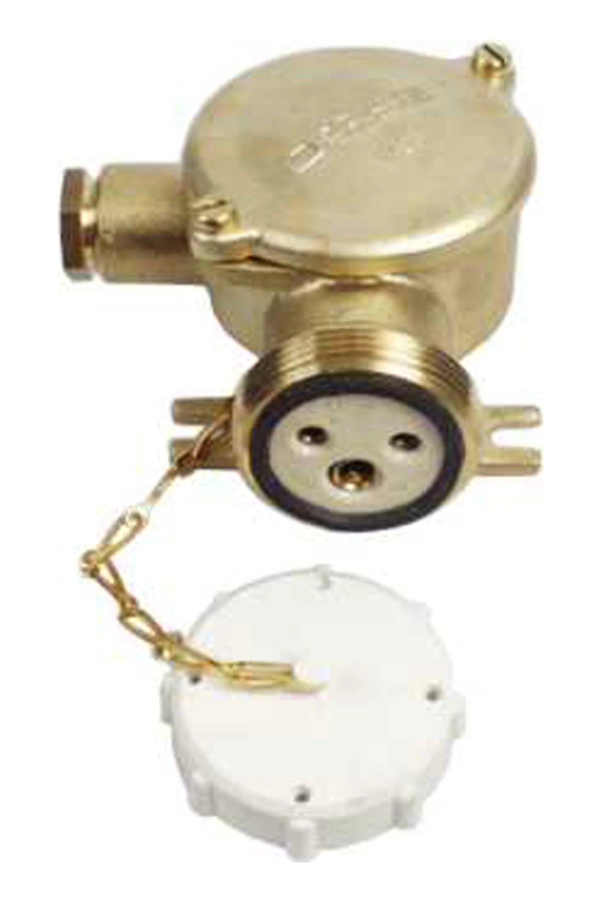 HNA cast brass receptacle -0 220V