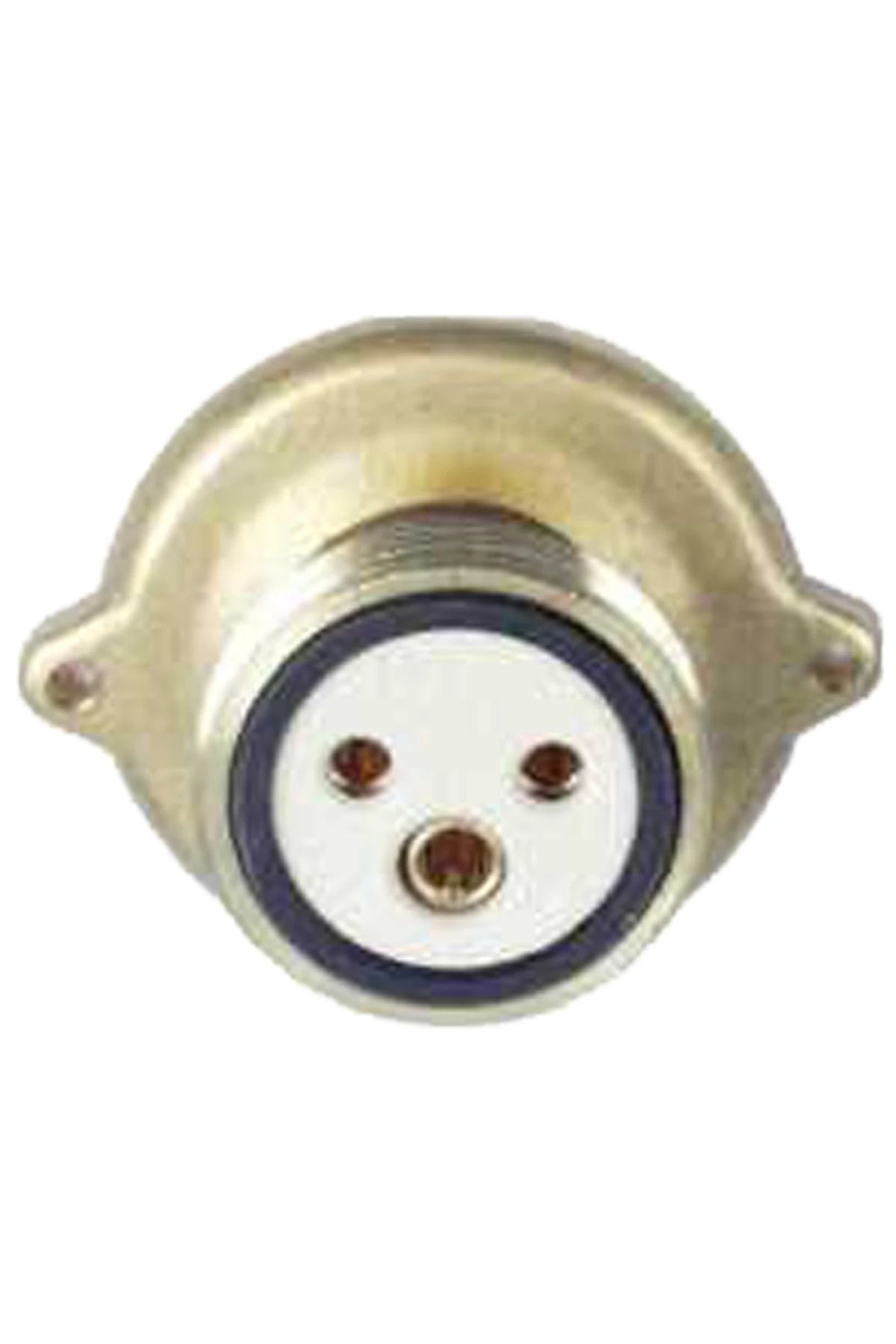 HNA cast brass receptacle testpanel flush mntg 220V