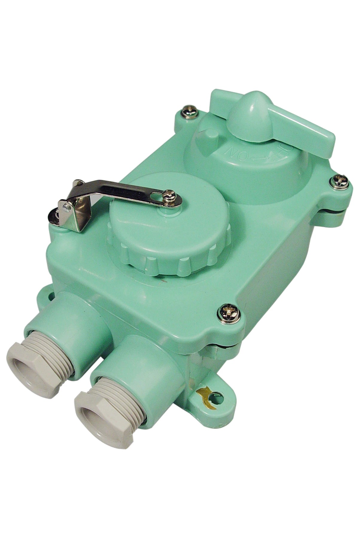 792857 | NE-102857 - Japanese Cargo Receptacle/Switch 2P+Earth 10A. (USCG), Synthetic Resin