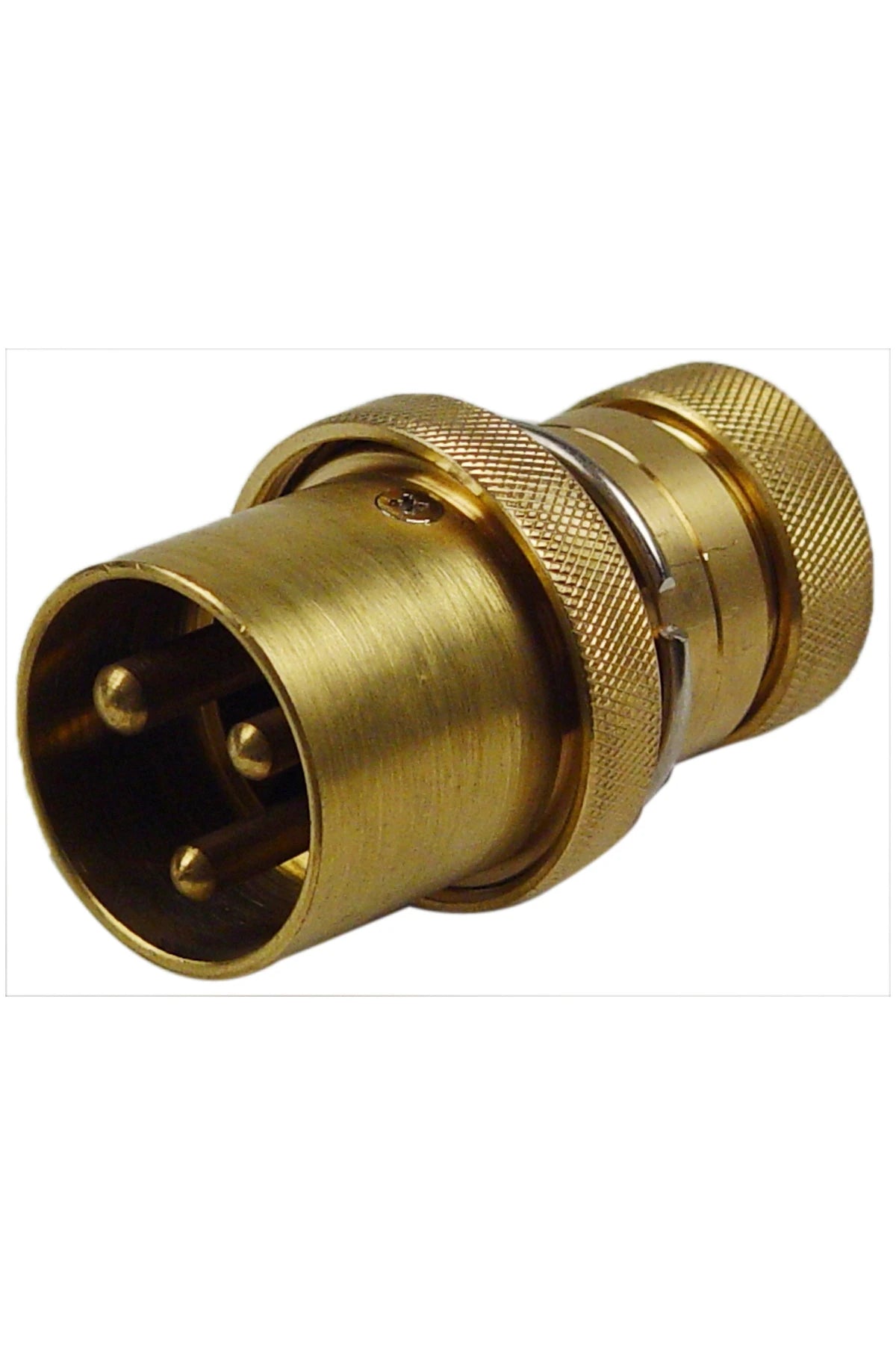 792851 | NE-102851 - Japanese Cargo Plug 2P+Earth 15A. straight-type, Cast Brass