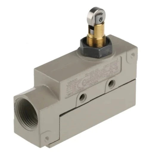 Enclosed microswitch single pole c/o contact with plunger/roller