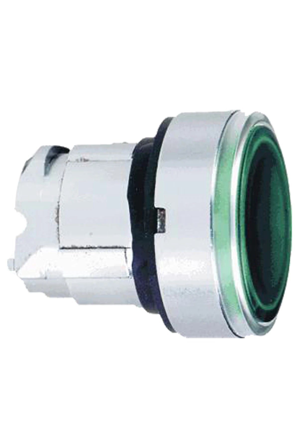 Schneider Ø 22mm LED Illuminated pushbutton element Green, ZB4-BW333