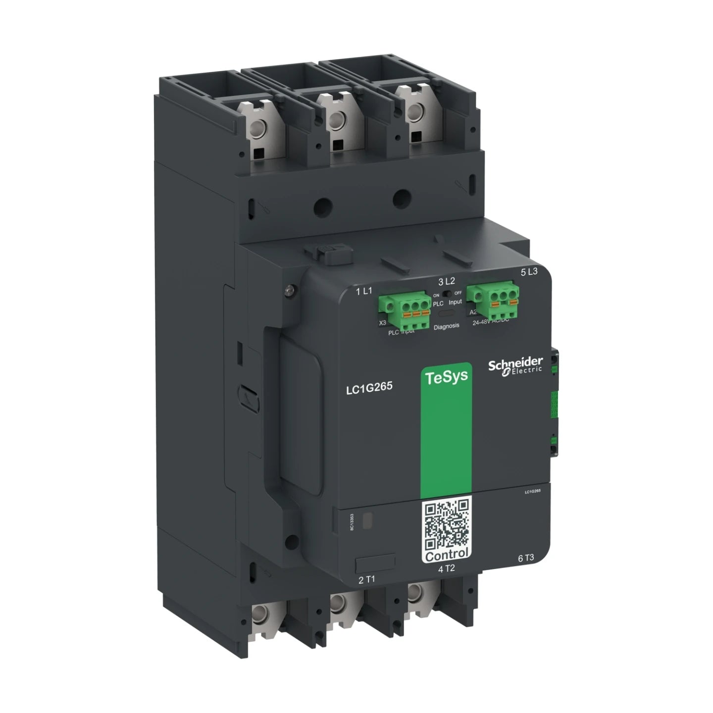 Schneider Contactor LC1-G500LSEA, Coil Voltage 200...500V AC/DC