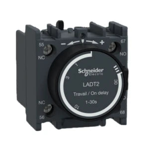 Schneider Time contact blocks, Pneumatic LAD-T2 0,1 - 30 seconds on-delay 1x NO 1x NC