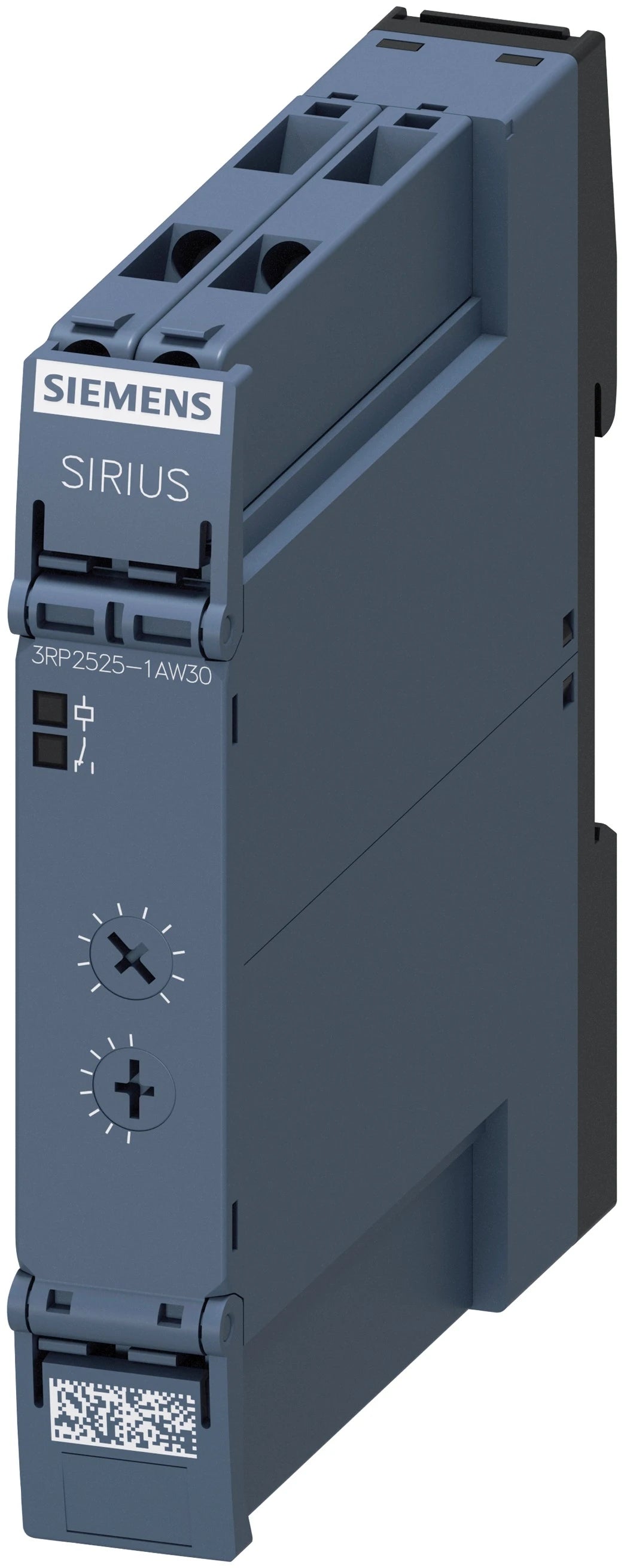 Siemens time relay 3RP2525-1AW30, 0,05-360.000s, 12...240V AC/DC