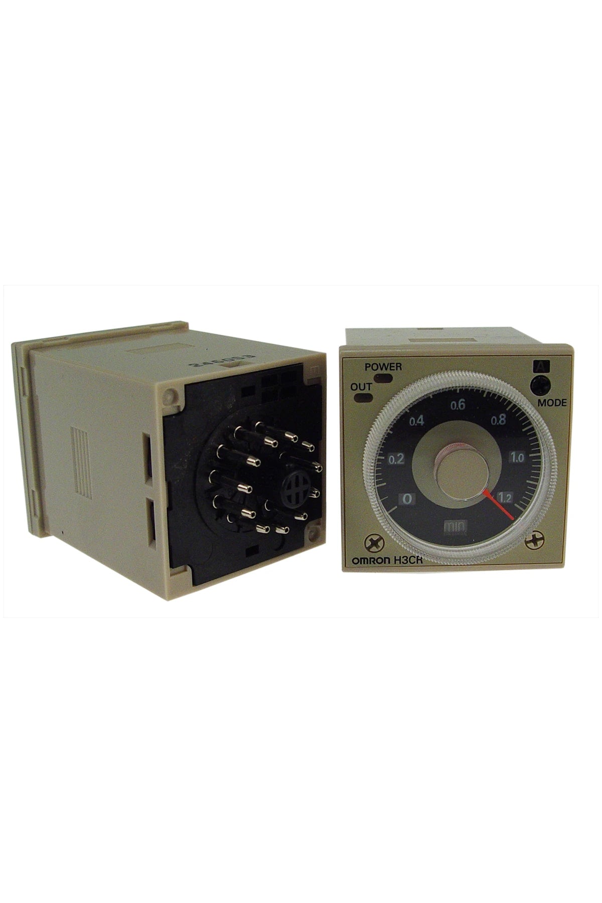 Omron Timer H3CR-A, 100-125V DC/100-240V AC, 0,05 sec - 300 hrs