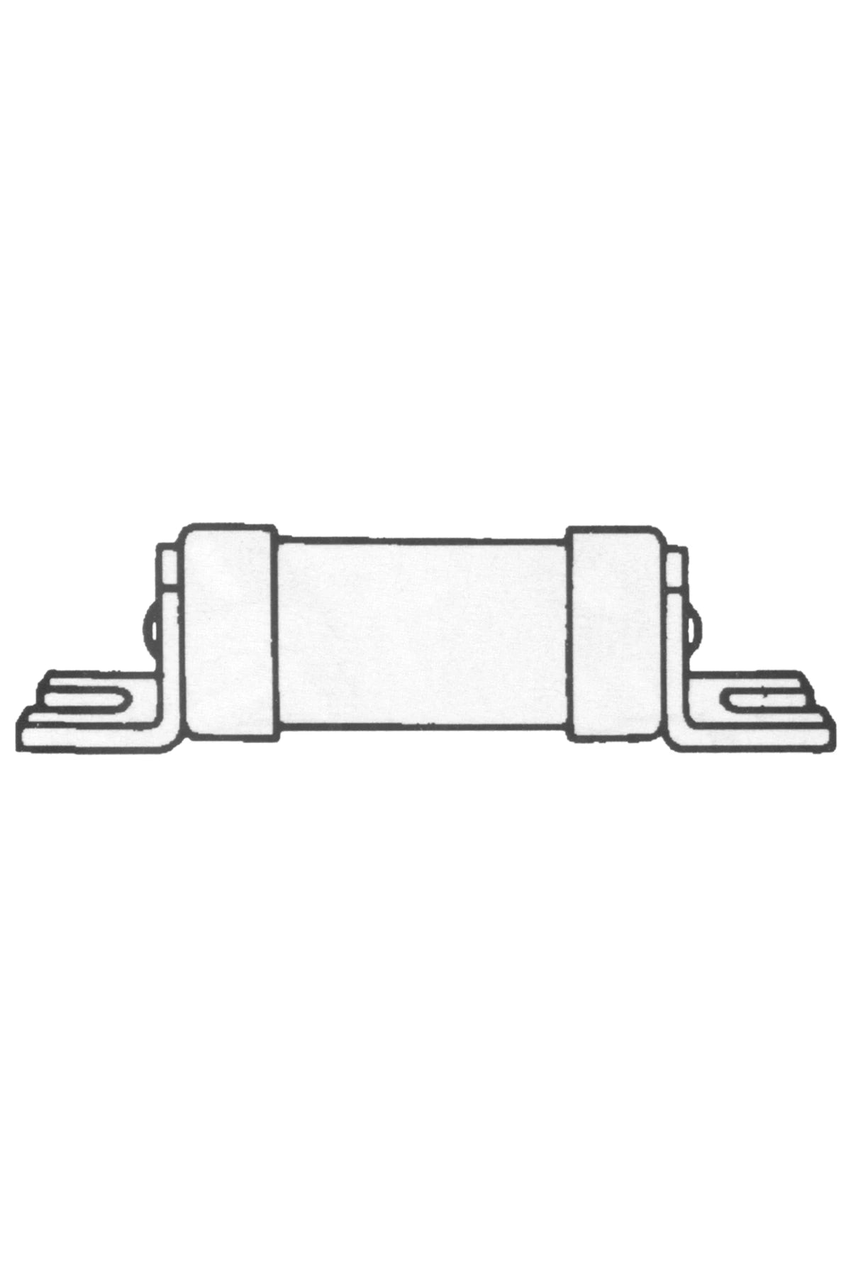 British fuse 14x55mm 6A, type NIT