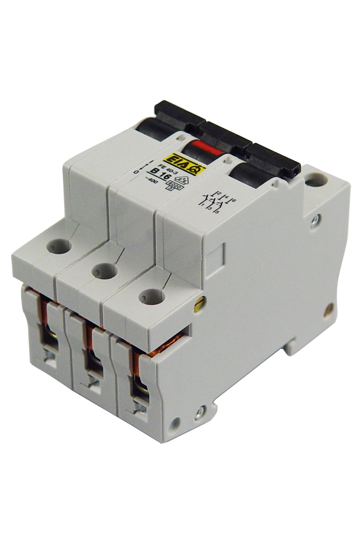 Circuit breaker 3-pole 25A - B-type