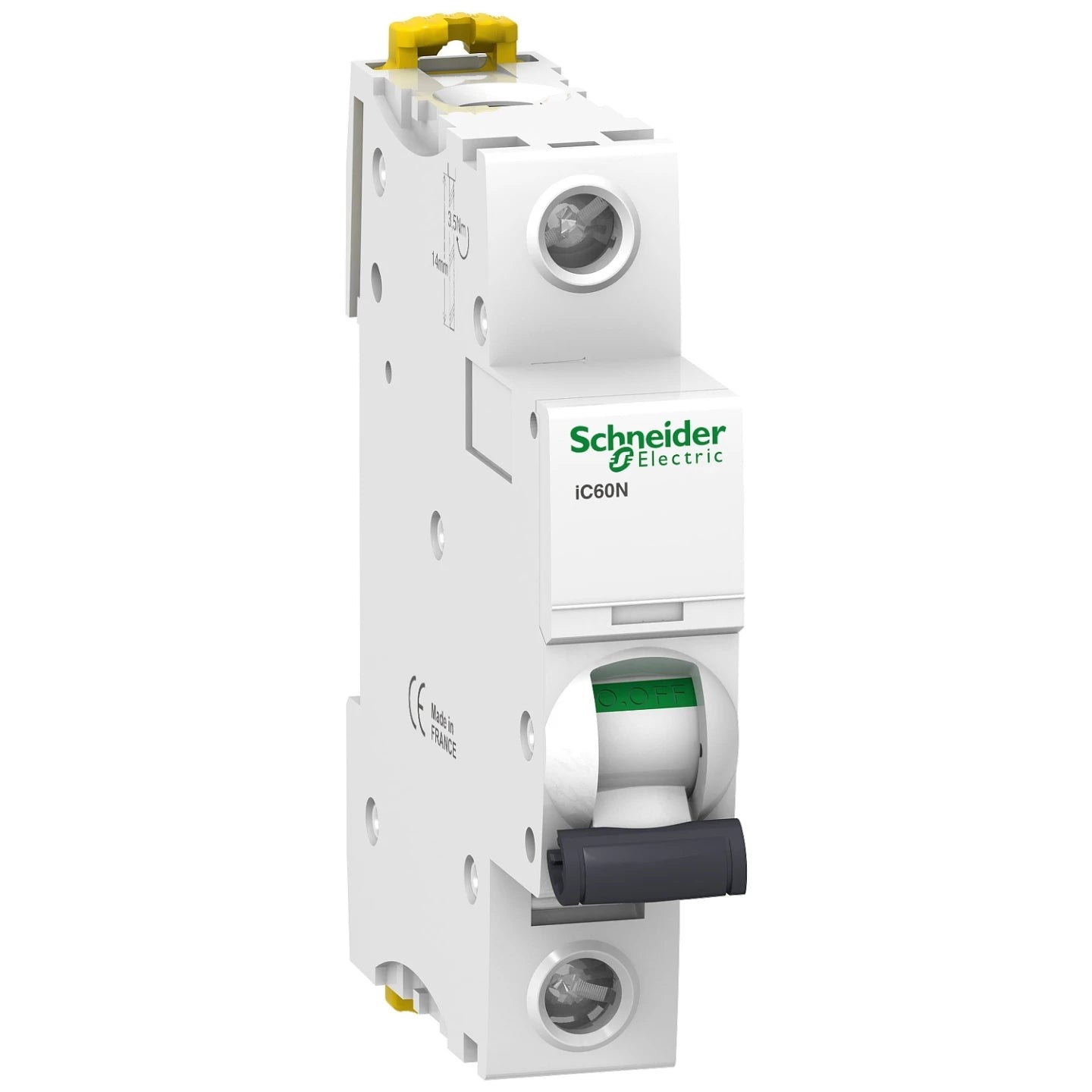 Schneider Circuit breaker IC60N 1-pole C-10A, A9F79110