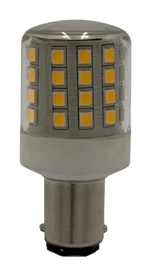 790939 | NE-100939 - Calex Marine LED Tubulair lamp 10-30V AC/DC 3W Ba15d T18x55mm, Warm White 3000K