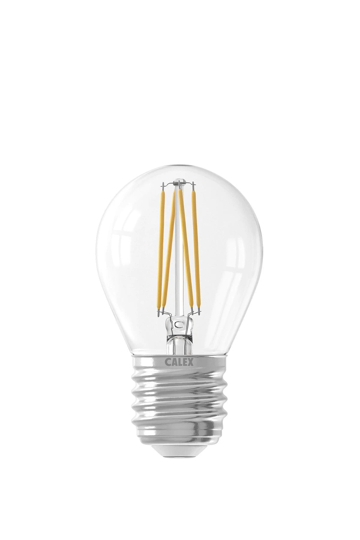 Calex Ball P45 Clear Straight filament 220-240V 3.5W 250lm 2700K E27 dimmable via LED dimmer