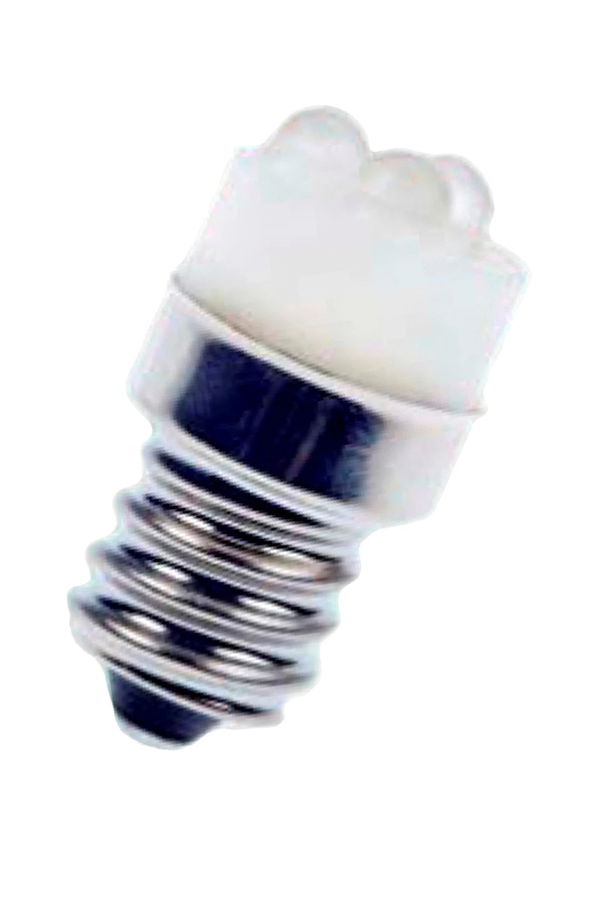 Single-Led Lamp 24-28V AC/DC E12 16x30mm rood