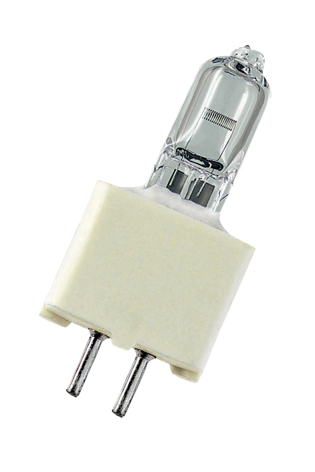Aldis lamp halogen 12V 60W G6.35 with porc. feet