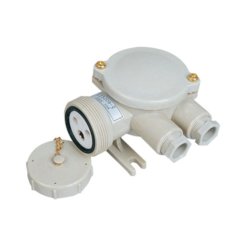 Nylon Marine Socket 24-500V 10A 1/2/3P+E | CZS209-3