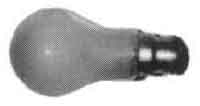 790170 | NE-100170 - LAMP VS FROSTED B-22, 220-240V 200W