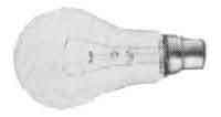 790222 | NE-100222 - LAMP VS CLEAR B-22, 220-240V 100W