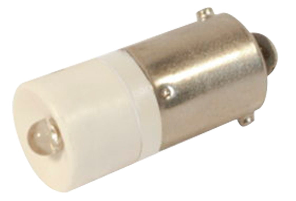 790755 | NE-100755 - LAMP INDICATOR SINGLE LED BA9S, 10X24MM 12VOLT YELLOW
