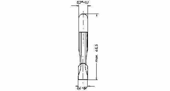 790873 | NE-100873 - LAMP TELEPHONE INDICATOR T6.8, 60V 20MA 6.8X44MM
