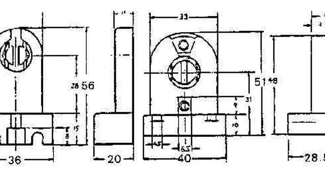 791521 | NE-101521 - FL-LAMP HOLDER ROTOR-TYPE, PHENOL RESIN 250V 1A