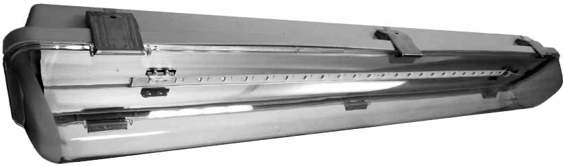 791951 | NE-101951 - LIGHT CEILING FLUORESCENET LED, 110-240V 10WX2 50/60HZ 3 PHASE