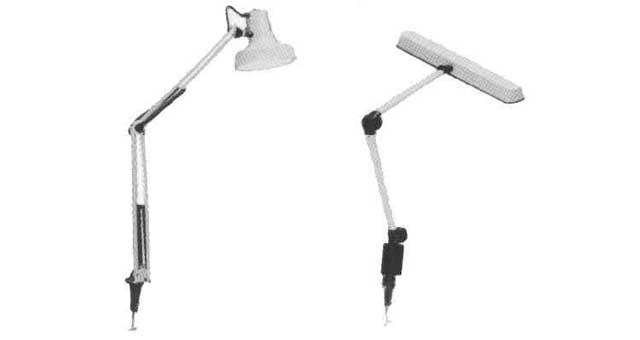 792128 | NE-102128 - TABLE LIGHT UNIVERSAL 20W, FL-LAMP WITH CLAMP BRACKET
