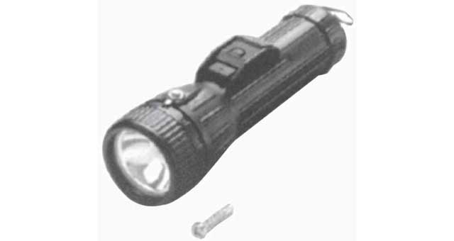 792219 | NE-102219 - FLASHLIGHT #2317C 2 CELL, SAFETY APPROVED WITH KEY LOCK