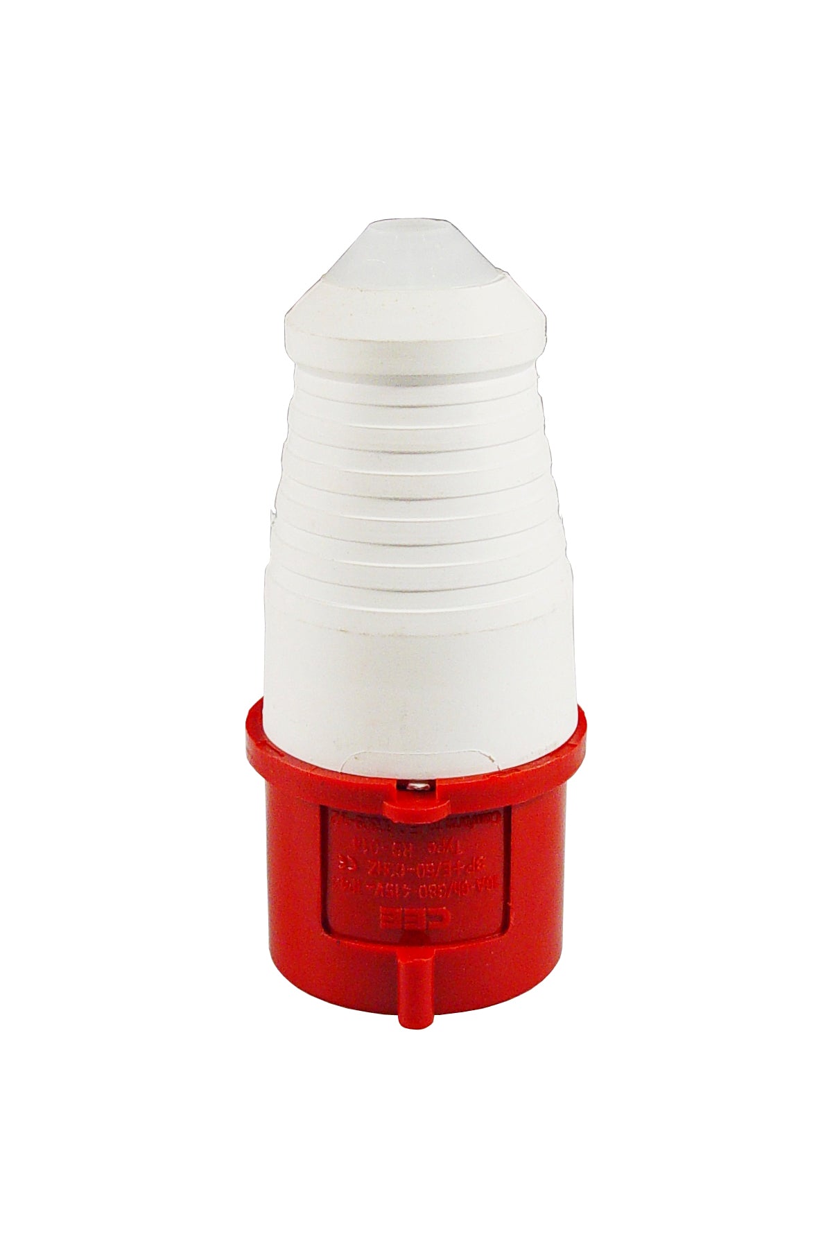792713 | NE-102713 - PLUG CEE MALE AC380V RED 4P, 125AMP 6H IP67