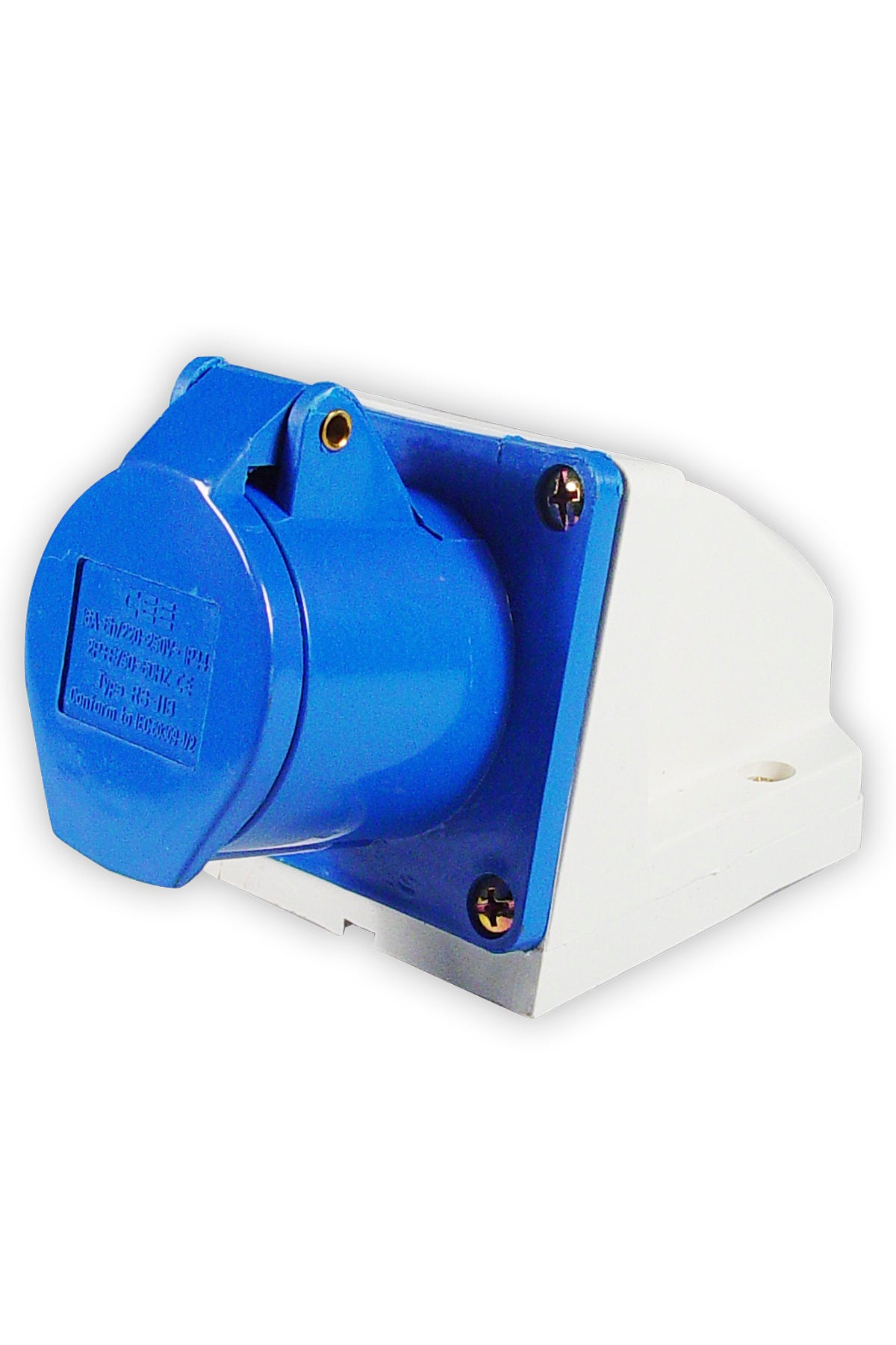 792737 | NE-102737 - RECEPTACLE CEE AC220V BLUE 4P, 16AMP 9H IP44