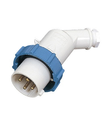 792753 | NE-102753 - PLUG OFFSET WATERTIGHT IEC, 3P+E AC200-250V BLUE PI2-3B