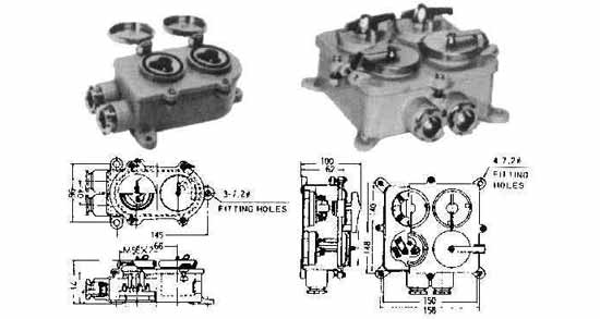 792831 | NE-102831 - RECEPTACLE TWIN WATERTIGHT, 3PIN SYNTHETIC RESIN