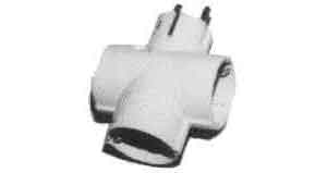 792930 | NE-102930 - PLUG DISTRIBUTION 2-ROUND PIN, 3-WAY PHENOL RESIN SIEMENS NWT