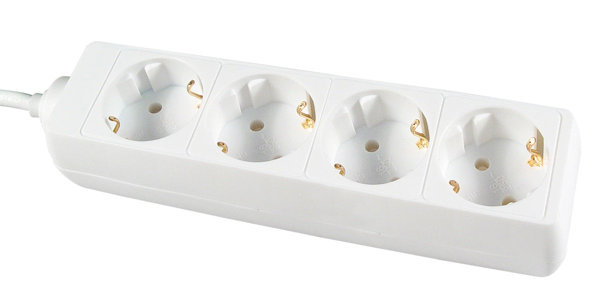 792966 | NE-102966 - RECEPTACLE 3WAYS EUROPEAN PLUG, 2 ROUND PINS W/5MTR CORD