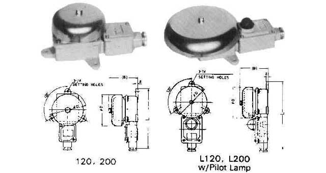 793442 | NE-103442 - BELL ALARM WATERTIGHT, TYPE#L200 W/PILOT LAMP DC22V