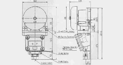 793454 | NE-103454 - ALARM BELL EXPLOSION-PROOF, BX-10C AC100V 22VA 85DB