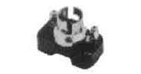 793502 | NE-103502 - LAMP HOLDER SYNTHETIC RESIN, FLANGED FB-15