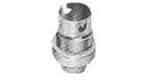 793519 | NE-103519 - LAMP HOLDER EUROPEAN BRASS, B-22 WITH BUSHING 5/8"