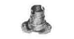 793523 | NE-103523 - LAMP HOLDER EUROPEAN BRASS, B-22 WITH BACK PLATE